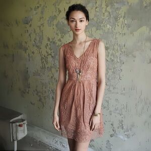 Yoana Baraschi Pink Balletcore Lace Coquette Whimsygoth Soft Girl Dress  4